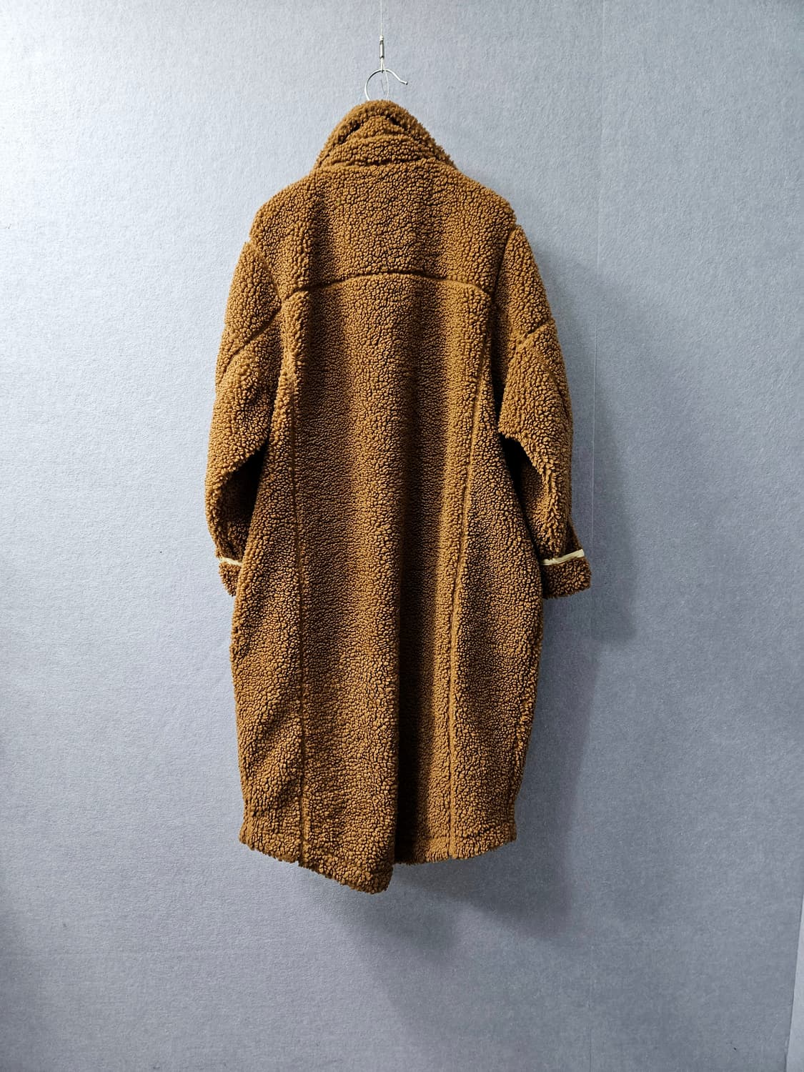 아디다스 쉐르파 롱 뽀글이 자켓 브라운 상품이미지9