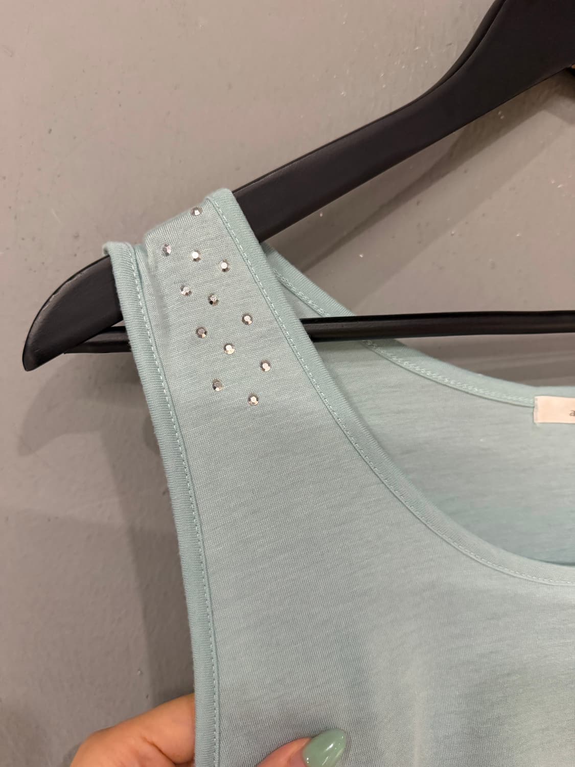 soft mint frill layered sleeveless 상품이미지8