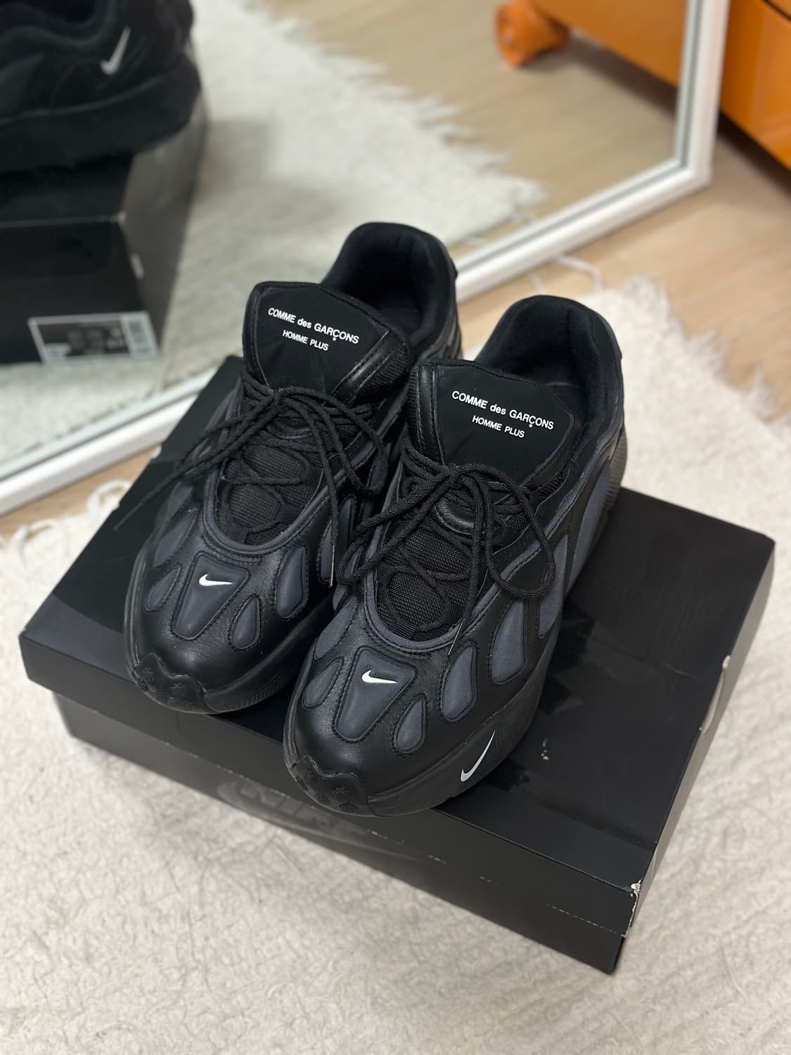 나이키 꼼데가르송 옴므 플러스 센스 96 SP 블랙 상품이미지1