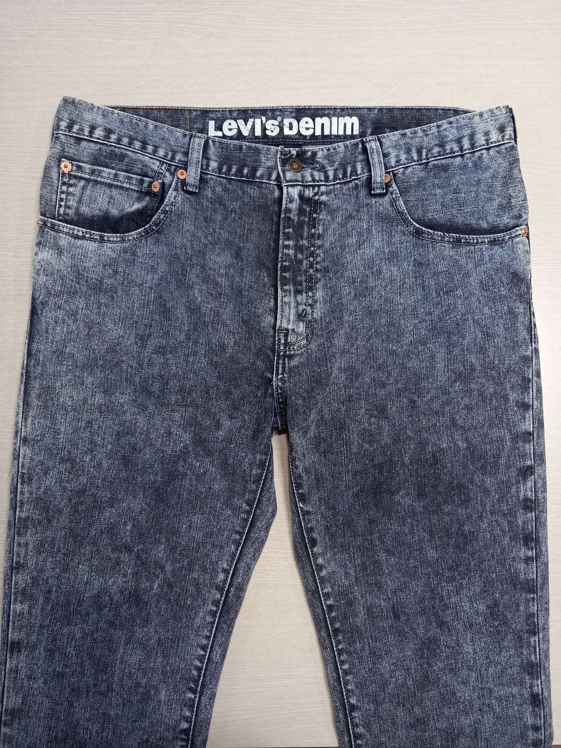 36 리바이스606 워싱 스판 슬림일자진 다크그레이 36-442 상품이미지3