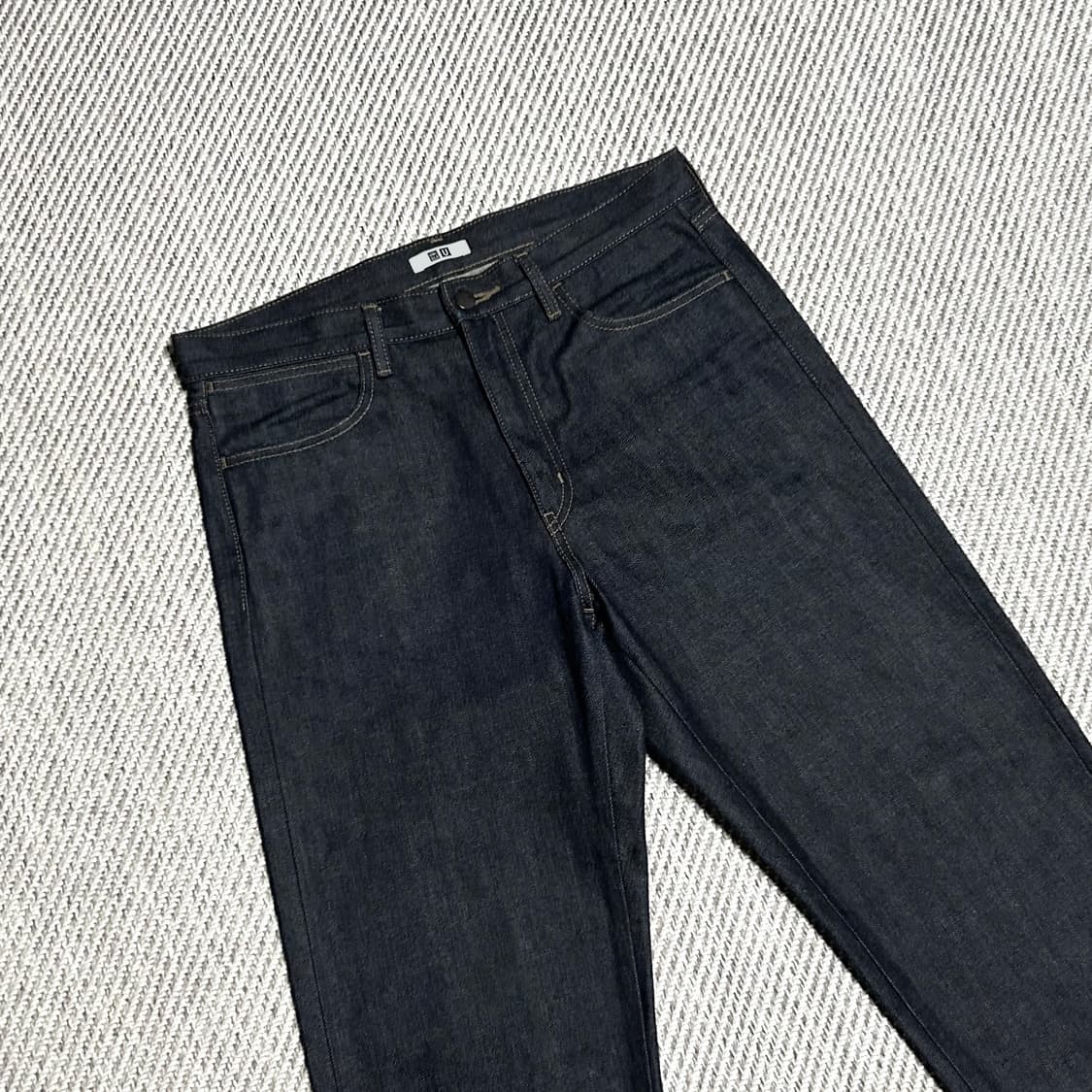 [32inch] Uniqlo 유니클로 셀비지 데님팬츠 상품이미지2