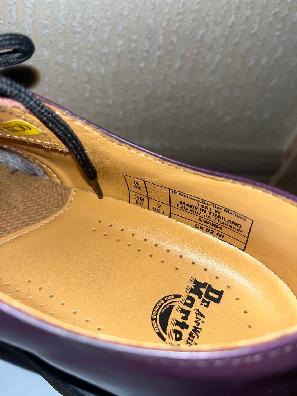 [uk5] 닥터마틴 1461 퍼플 슈즈 상품이미지7