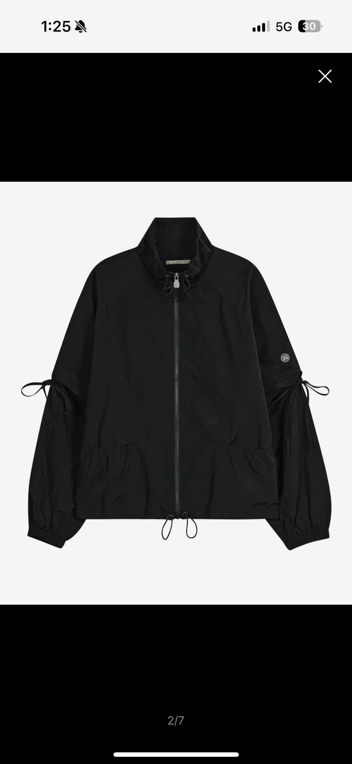 타입서비스 Two Way Light Windbreaker [Black] 상품이미지1