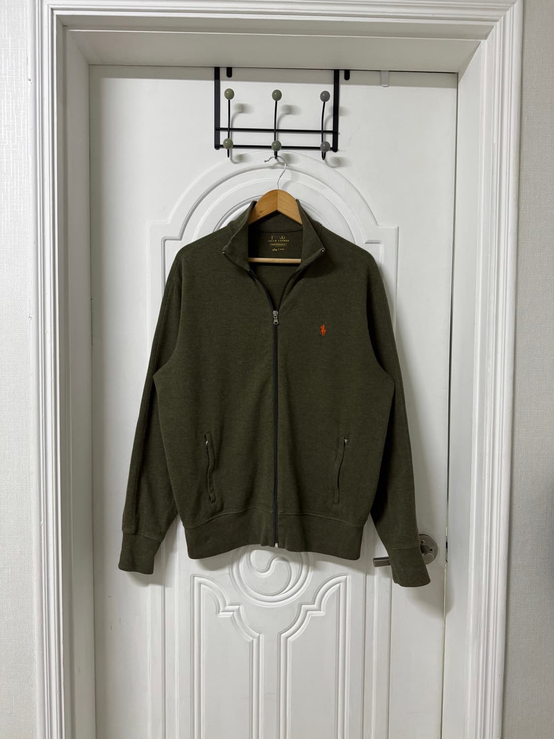 L사이즈 남성 폴로 니트 집업 상품이미지1