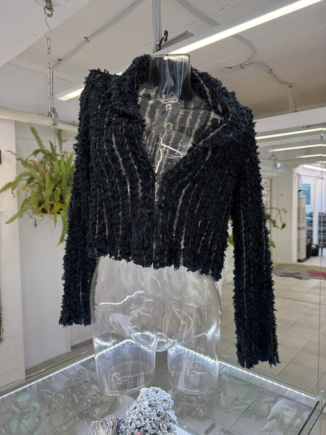 knit fur cardigan 상품이미지1