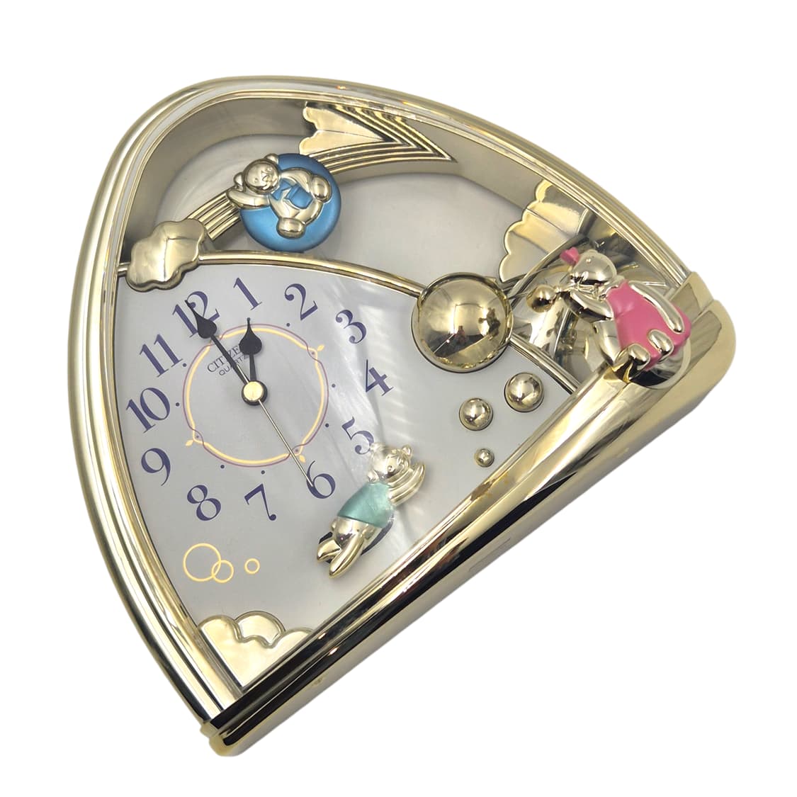 00s 시티즌 레트로 골드 돔 흔들 베어 시계 상품이미지4