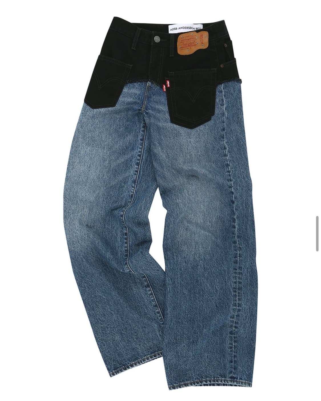 앤더슨벨리바이스 우먼배기진인디고블랙 25 상품이미지2