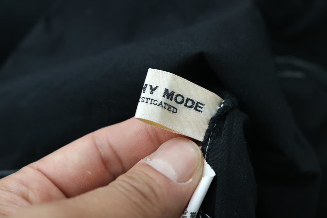 EARTHY MODE 얼시모드 빈티지 화이트 스티치 포인트 셔츠 자켓 상품이미지9