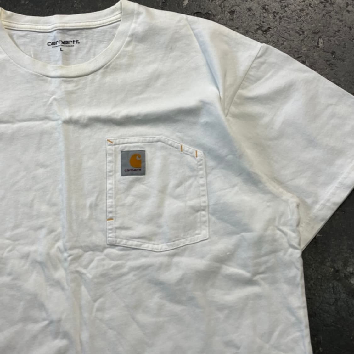 100 칼하트 포켓 반팔티  상품이미지2