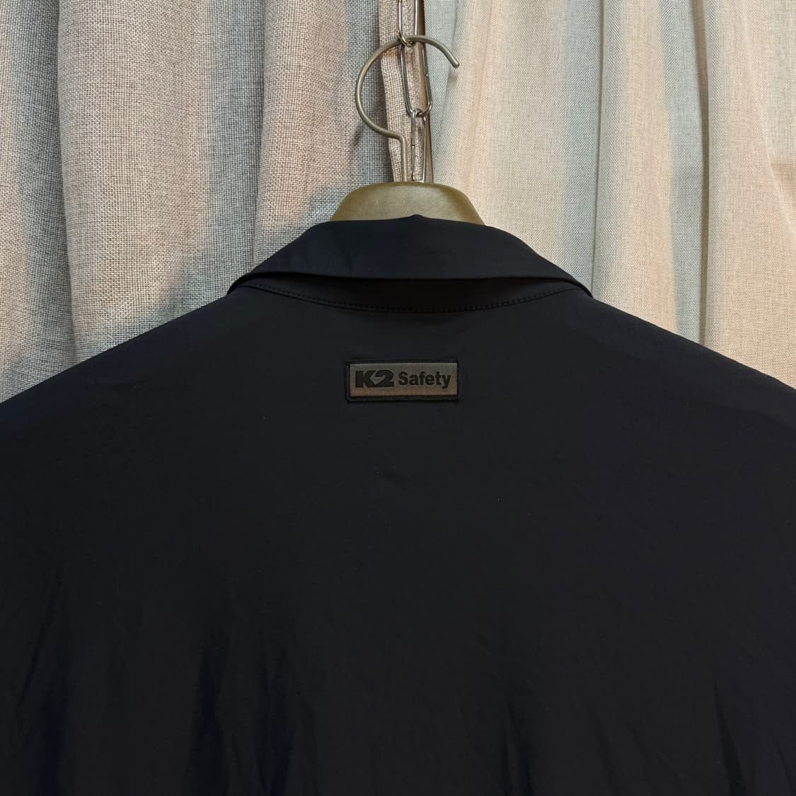 [L] 24ss K2 Safety 블랙 기능성 반팔 폴로티 상품이미지5