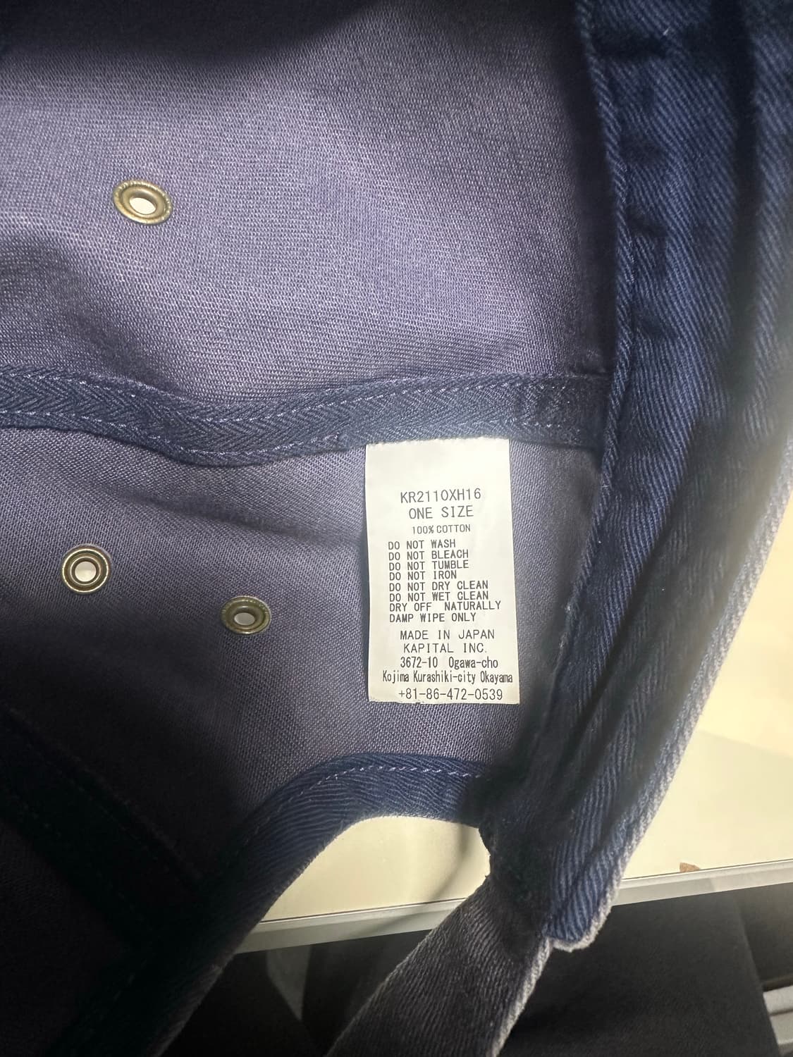 캐피탈 레인스컬캡 퍼플(유일매물) 상품이미지5