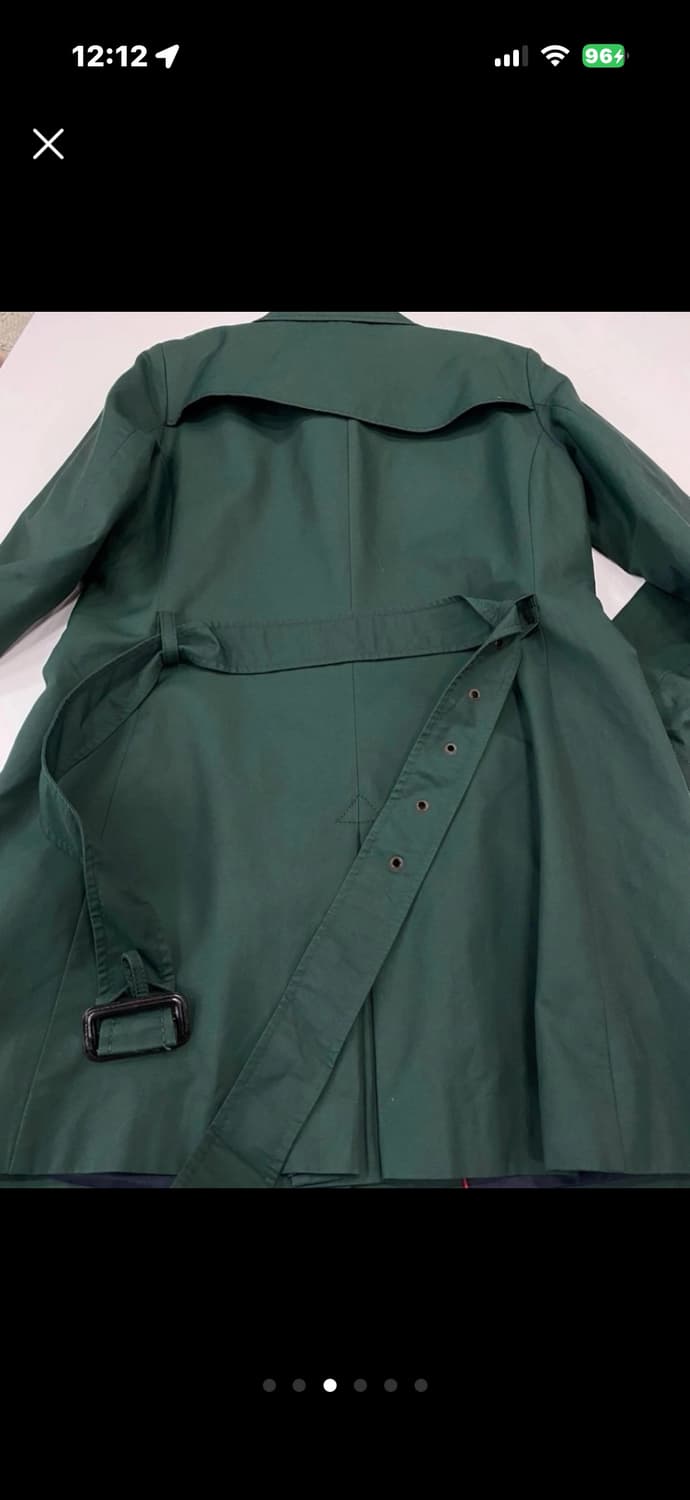 타미힐피거그린 색상 트렌치 상품이미지3