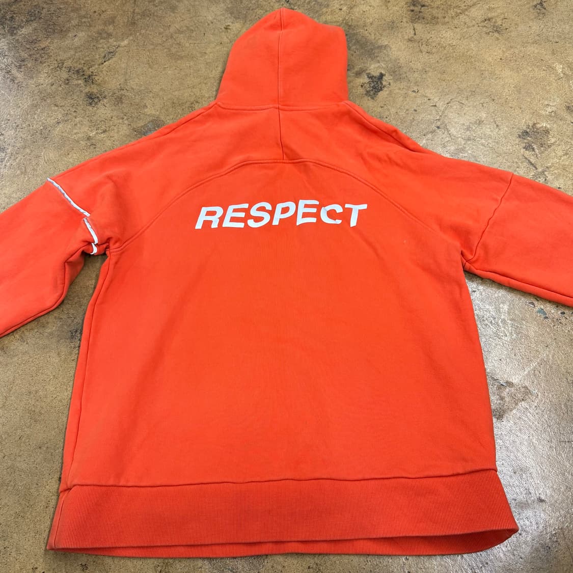 [정품/XL] GOAL 골 스튜디오 오렌지색 후드티 b15 상품이미지4