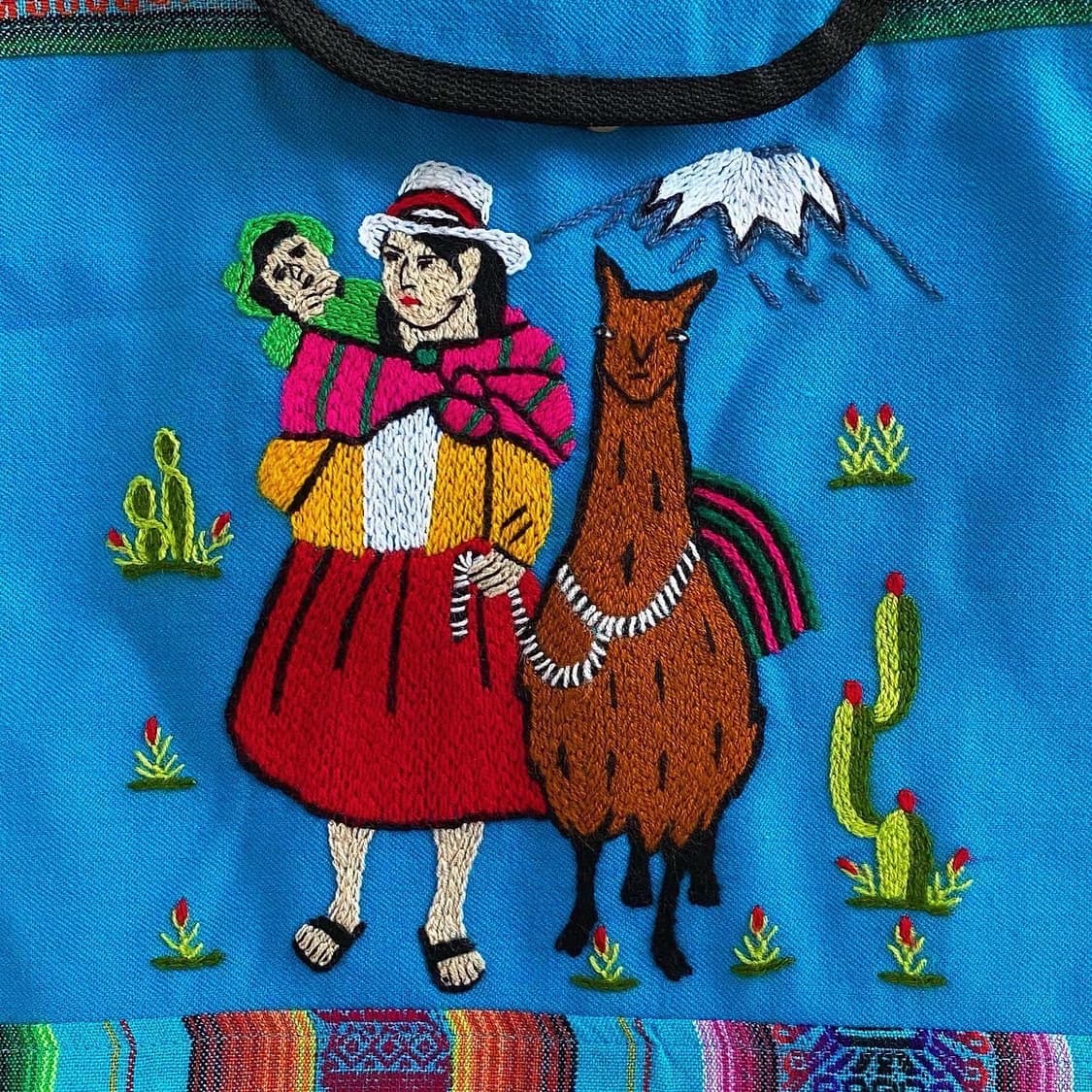 남미 핸드메이드 알파카 복조리 백팩 가방 아메카지 상품이미지2