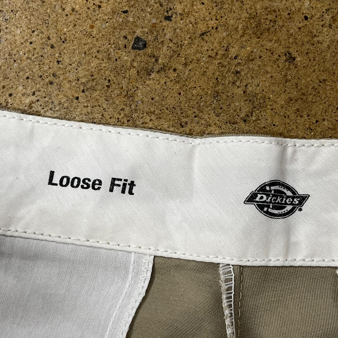 [정품] 디키즈 카키색 더블니 바지 b17 상품이미지4