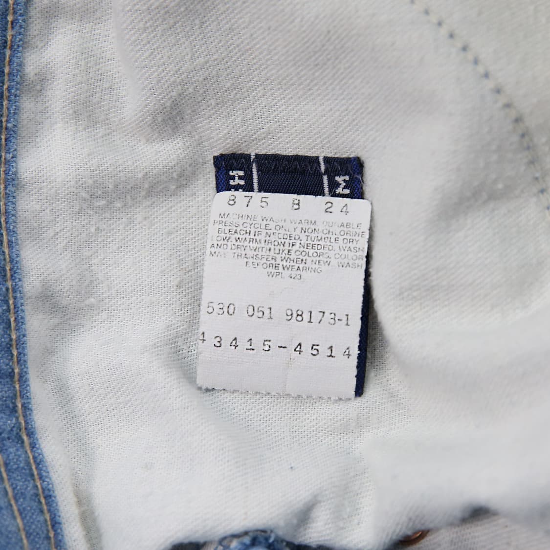 리바이스 90s skosh more room 부츠컷 데님 (32~33) 상품이미지9