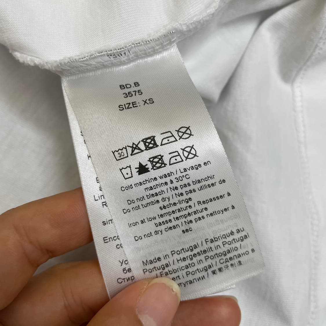 가니 GANNI 화이트 러브 캣 반팔 티셔츠 XS 상품이미지3