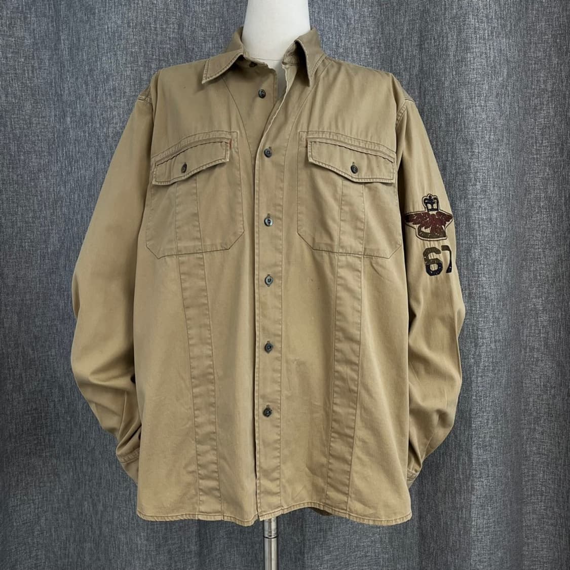 폴로 진스 컴퍼니 밀리터리 셔츠/#3589 상품이미지1