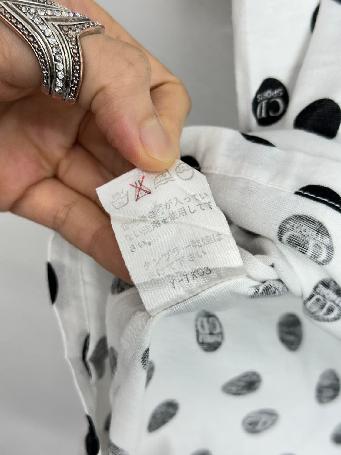Christian Dior Sports 90s Polka Dot Polo 상품이미지10