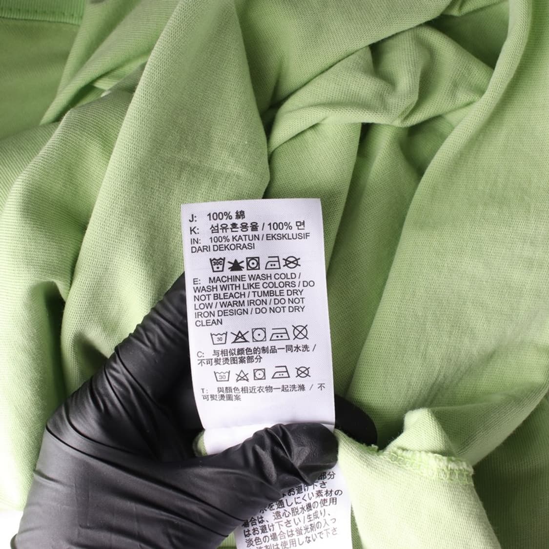 나이키 라이트그린 백로고 스우시 반팔티 XXL 상품이미지6