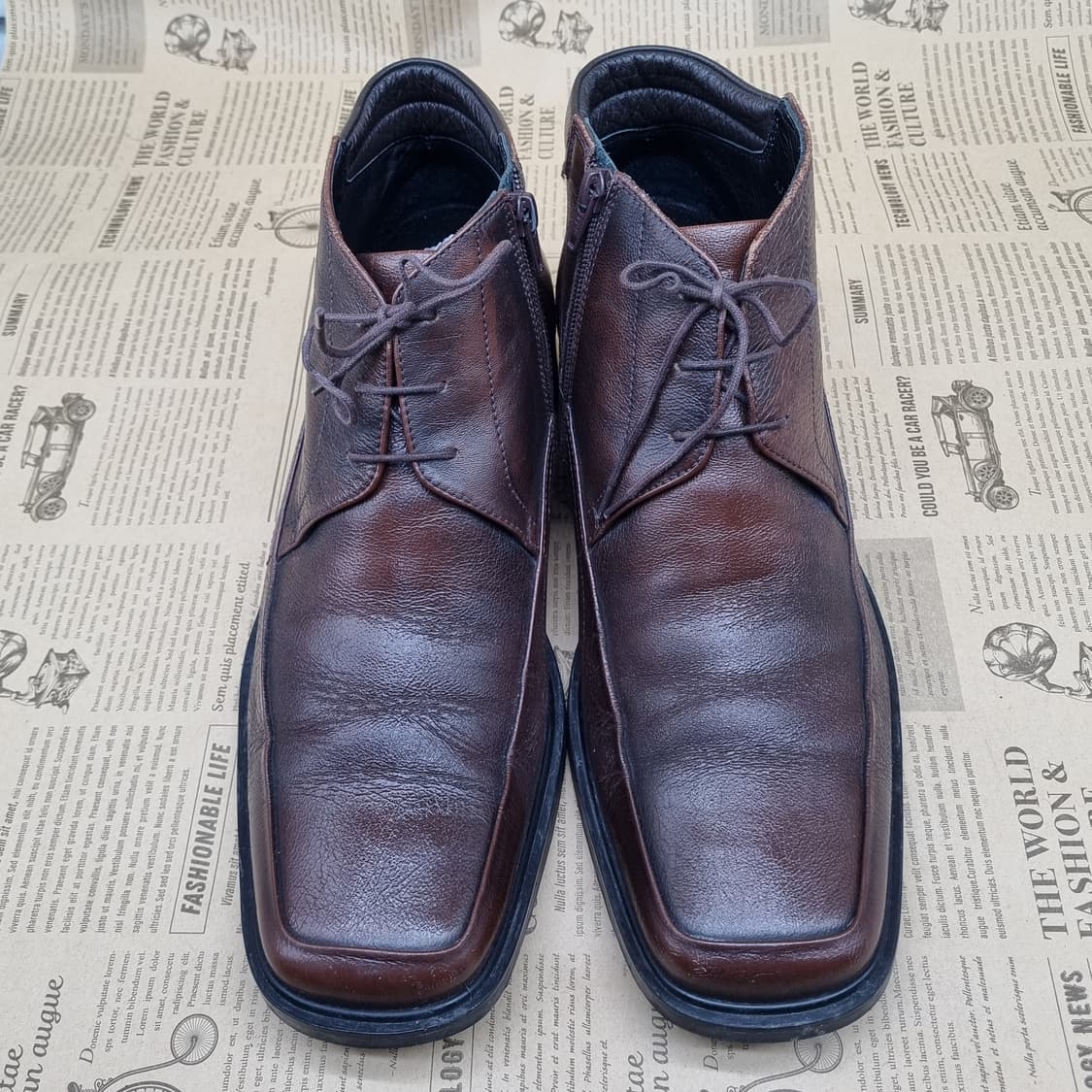 에스콰이어 남성키높이부츠 실사이즈280 굽6 상품이미지2