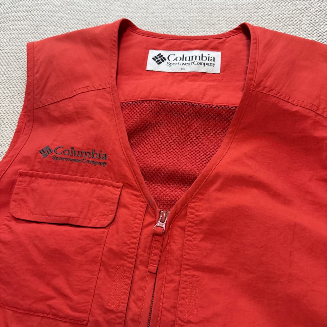 컬럼비아 멀티 포켓 바람막이 조끼 상품이미지2