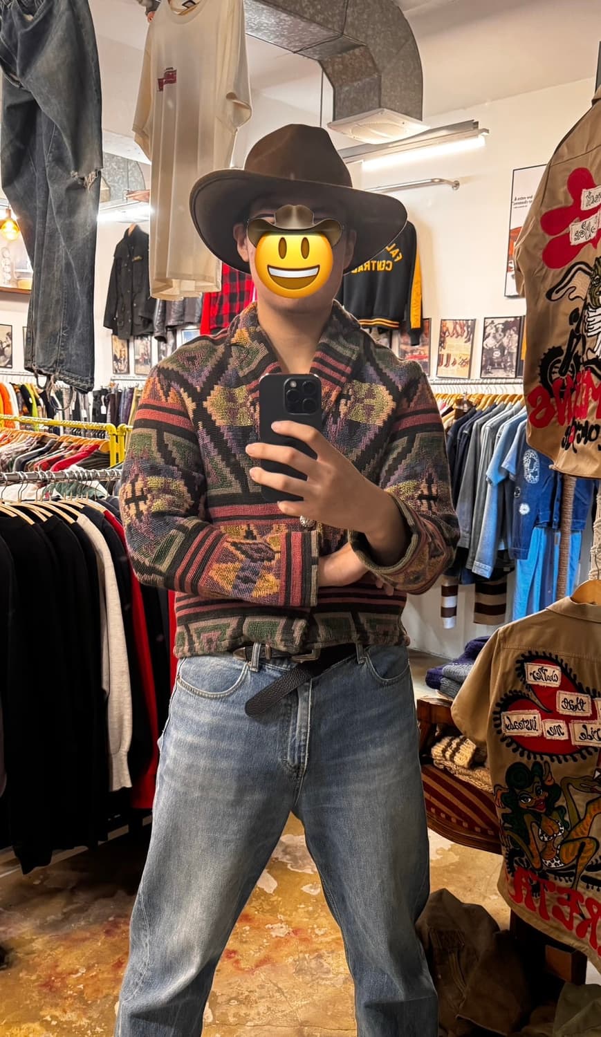 1990s southwestern aztech goblin jacket 상품이미지3