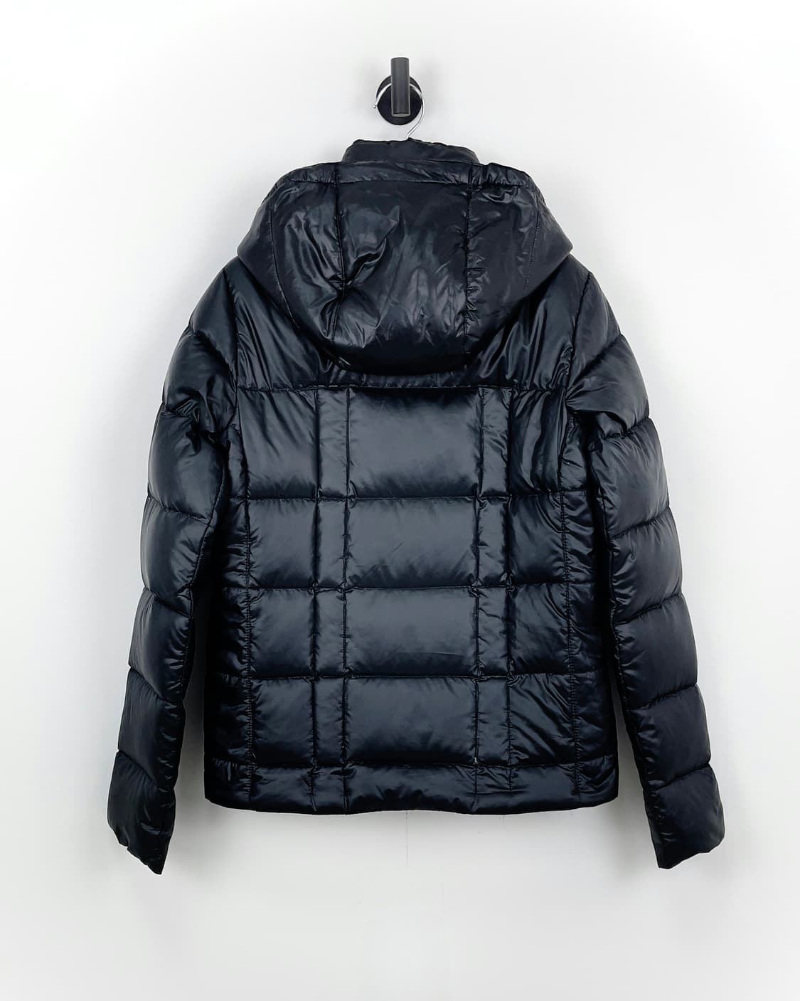 나이키 블랙 덕다운 후드 숏패딩 상품이미지7