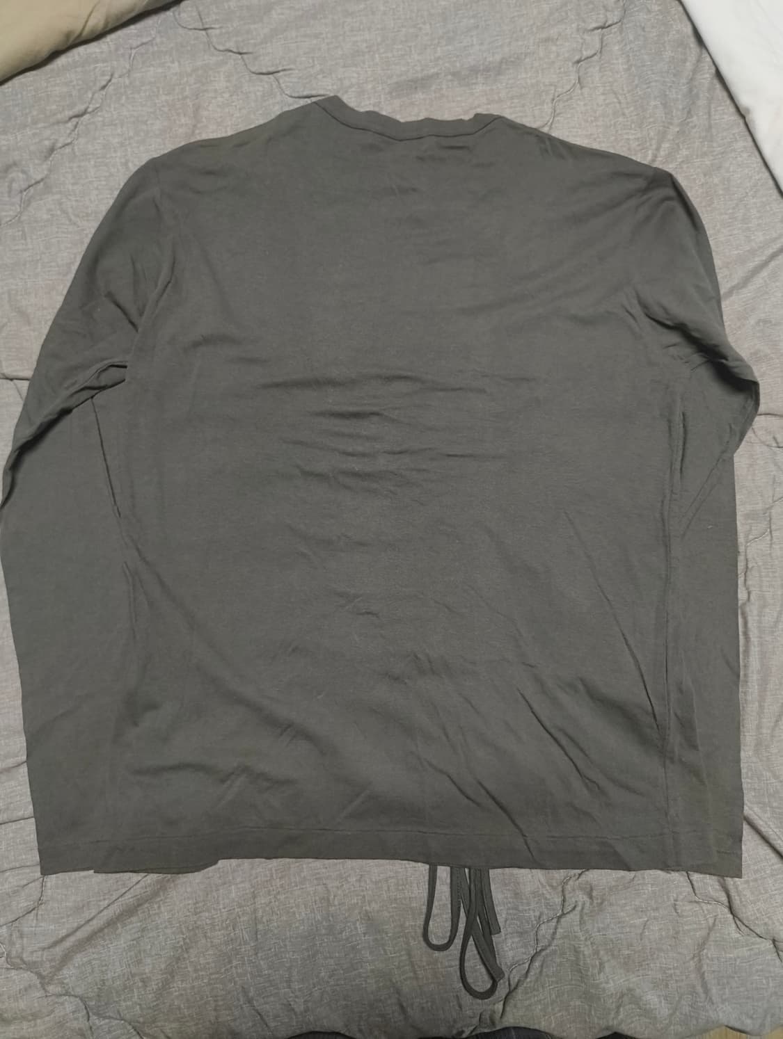 요지야마모토 12ss 코르셋 레이스 스위칭 티셔츠 3 상품이미지2