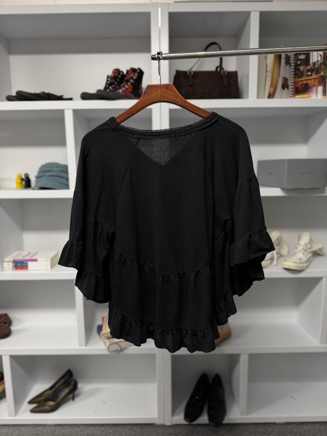 bebe be equivalent 케이프 블라우스 상품이미지4