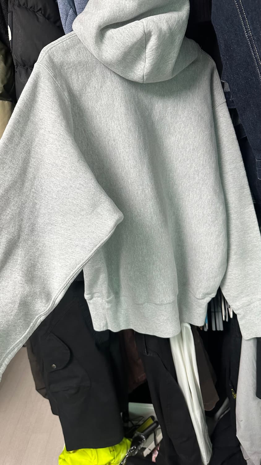 캠버 후드 스웻 트레이닝 세트 셋업 상XL/하L 상품이미지5