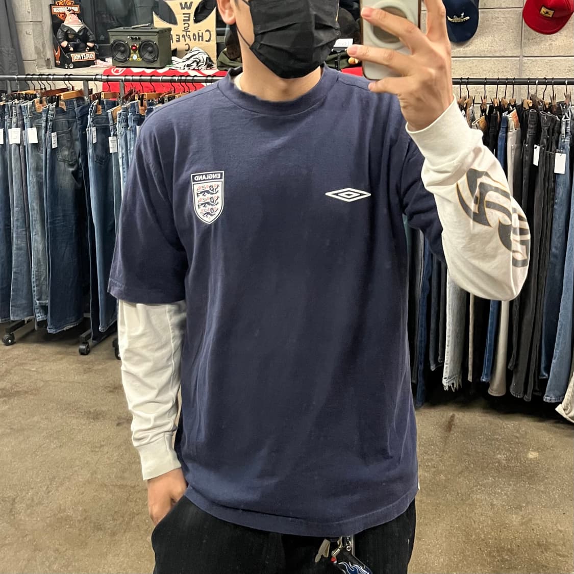 00s 엄브로 잉글랜드 국대 티셔츠 (100-105) 상품이미지6