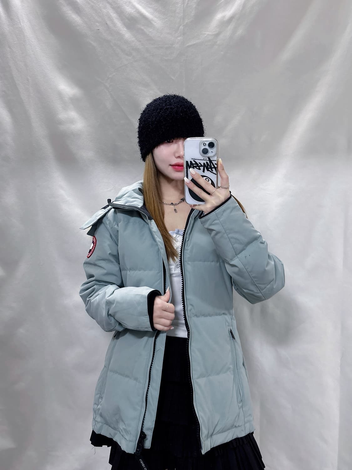 캐나다구스 백화점텍 첼시 패딩  상품이미지2