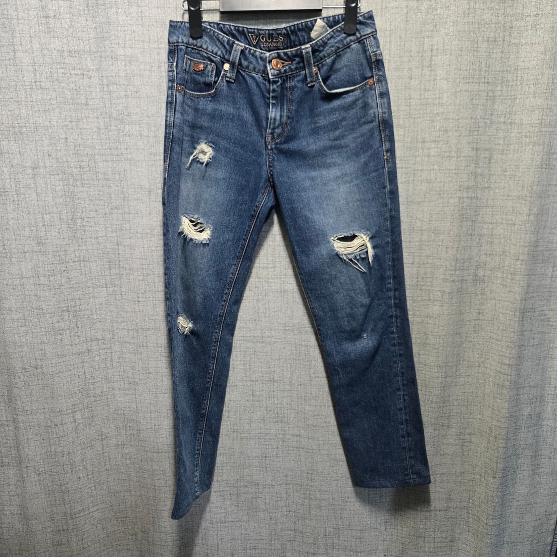 게스 데미지 청바지 데님 팬츠  상품이미지1