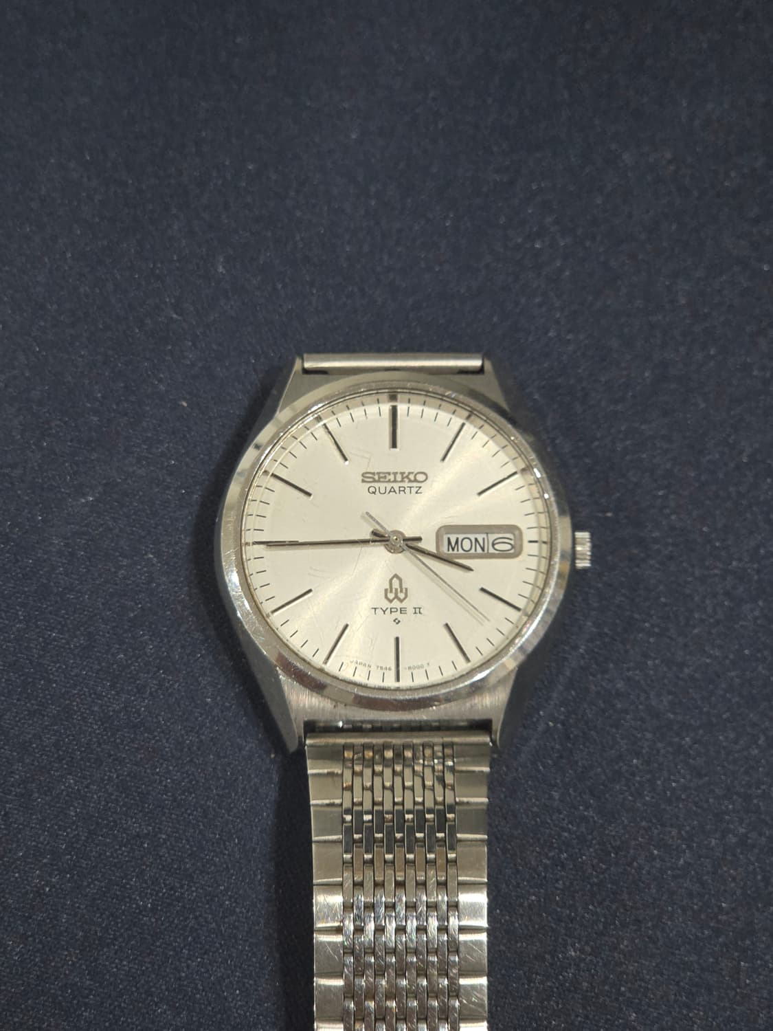 70s 빈티지 세이코 타입2 실버 상품이미지2