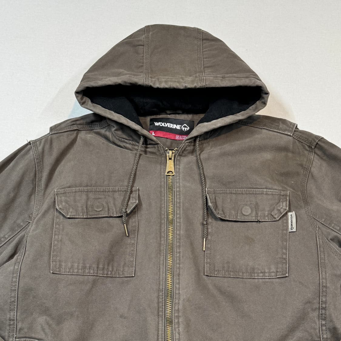 L) WOLVERINE 울버린 USA 워크웨어 덕 액티브 자켓 상품이미지3