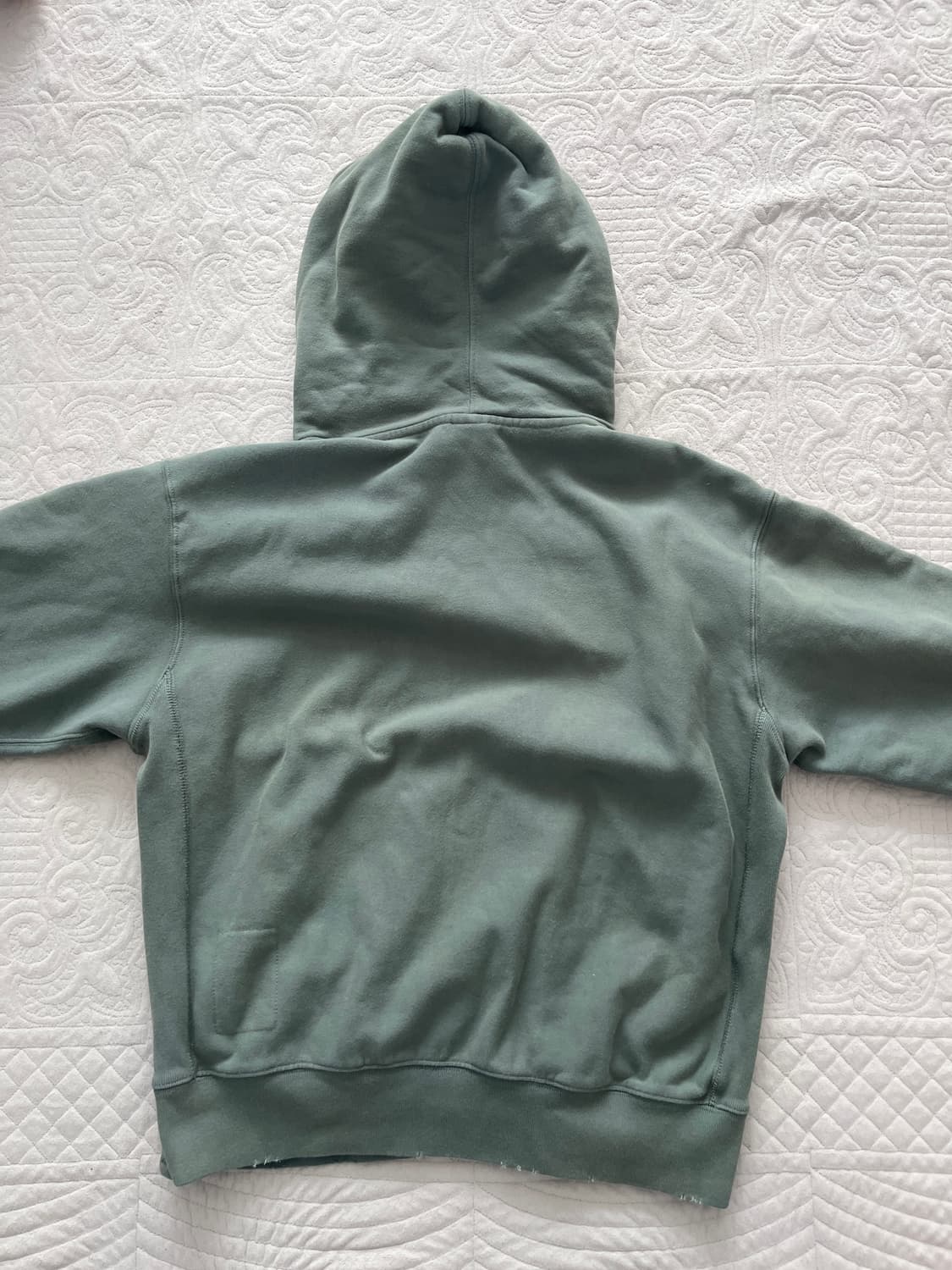 Khakis distressed stock hoodie grey 상품이미지3