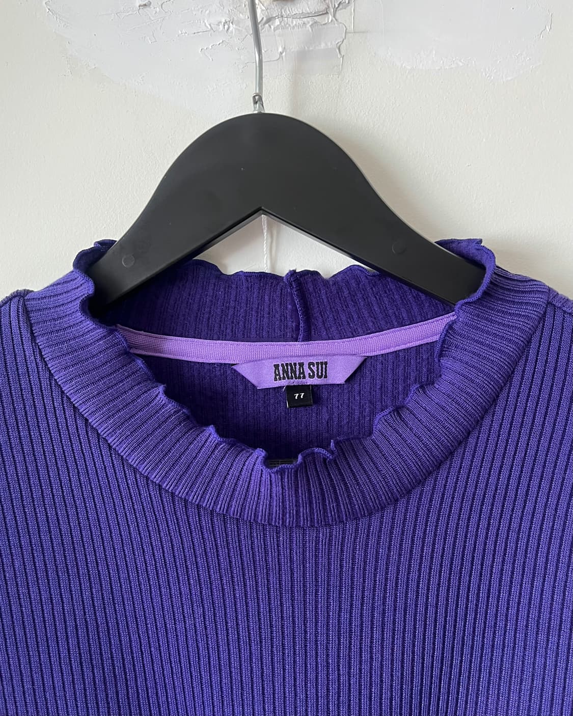 ANNA SUI Purple Golgi Knit Long-Sleeve 상품이미지6
