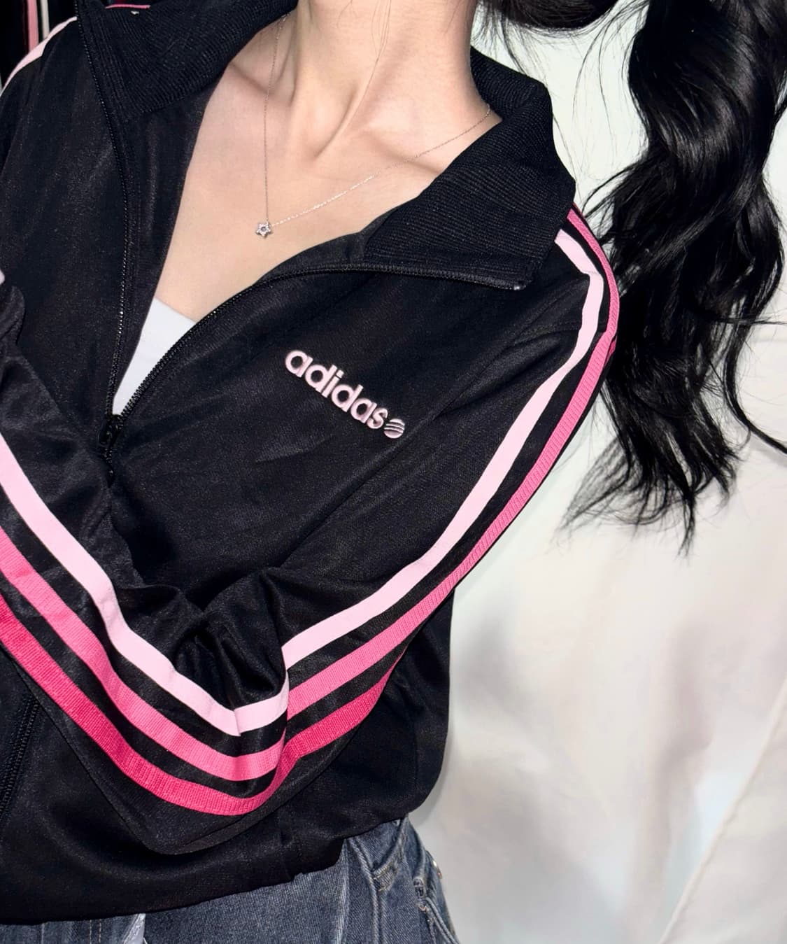🐰아디다스 러블리 그라데이션 핑크 트랙탑 희귀매물🪽💗 상품이미지1