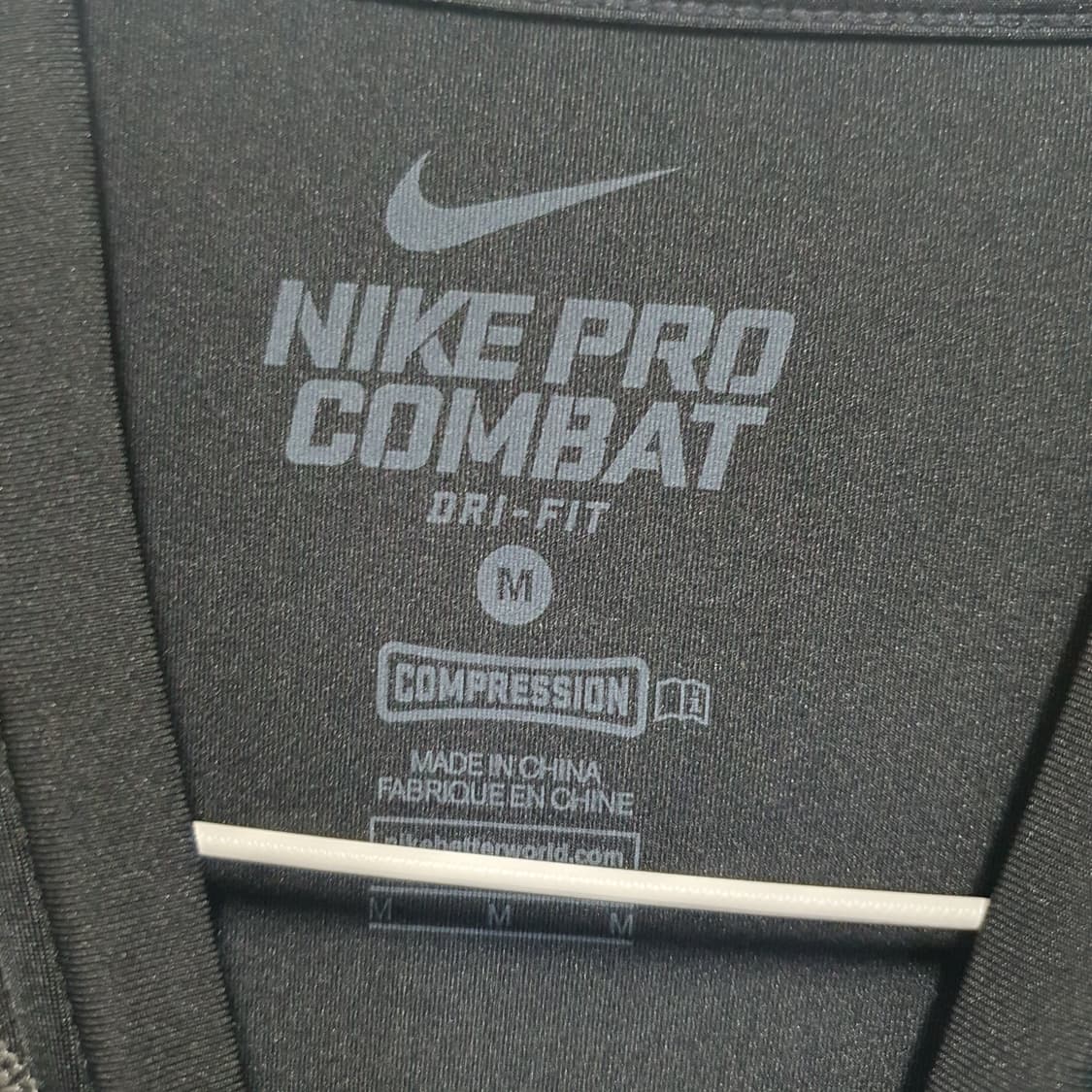 나이키 프로 컴뱃 긴팔 블랙 드라이핏  상품이미지4