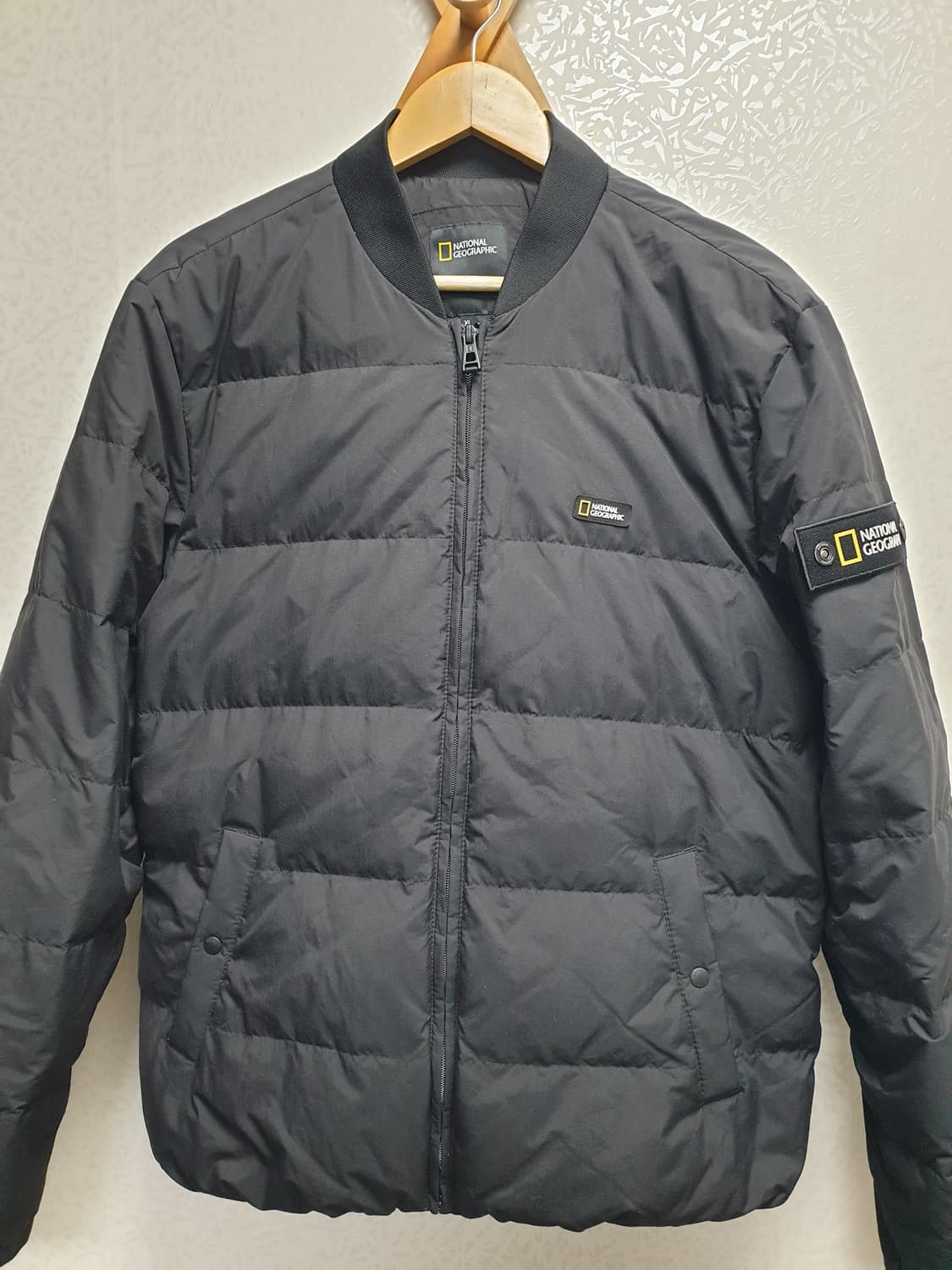 [xl/105] 내셔널지오그래픽 경량패딩 봄버 상품이미지3