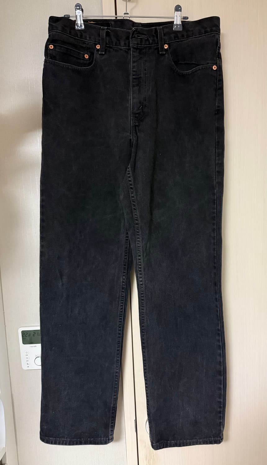 빈티지 리바이스 550 흑청 데님 상품이미지1