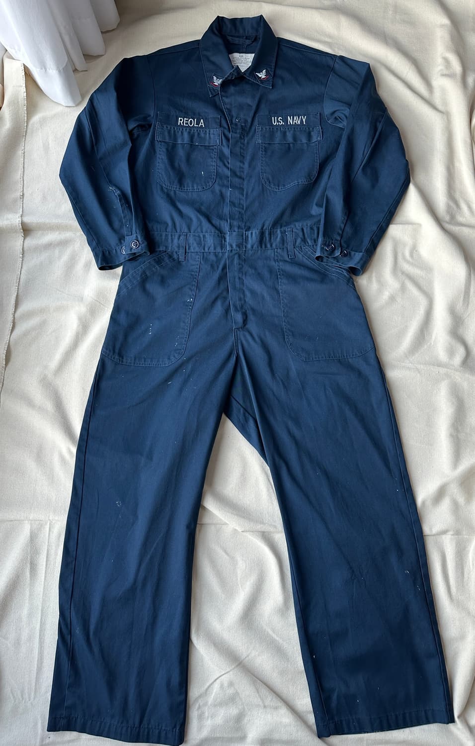 미해군 커버올 유틸리티 42R 오리지널 NAVY 상품이미지2