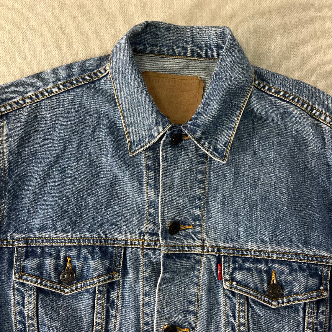 100 리바이스 90s 70507-0389 데님 트러커 자켓 상품이미지2