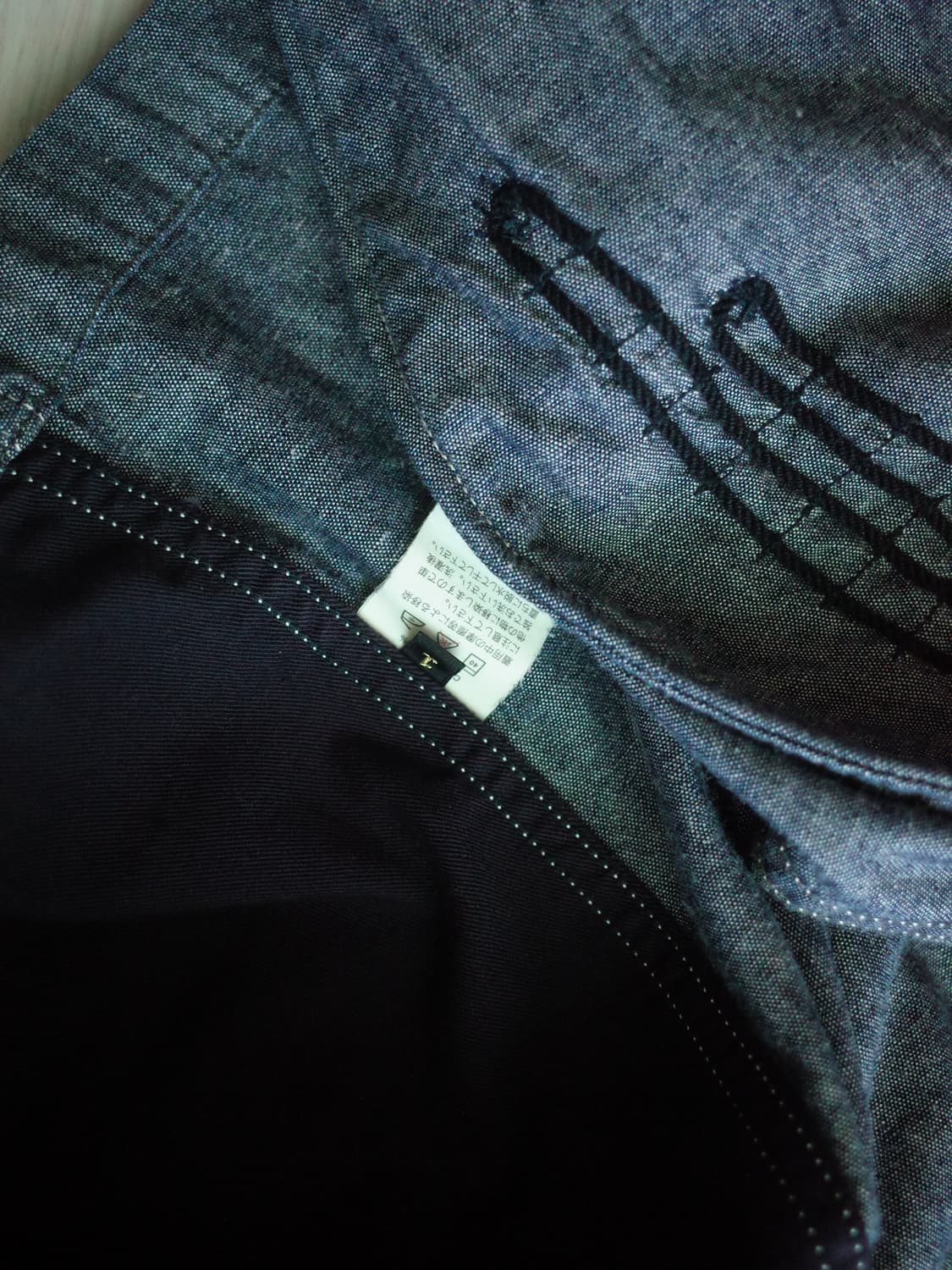 캐피탈 샴브레이 자켓 상품이미지10