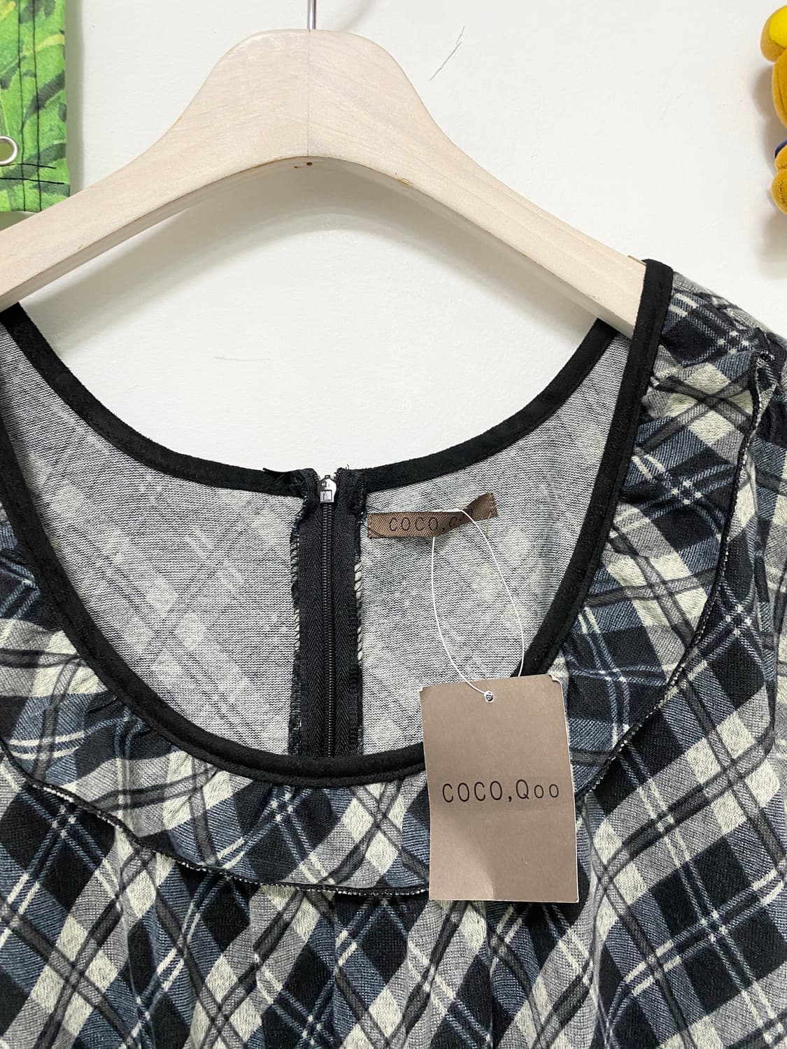 ꒰ঌ 네이비 체크 세트 ໒꒱ 상품이미지6