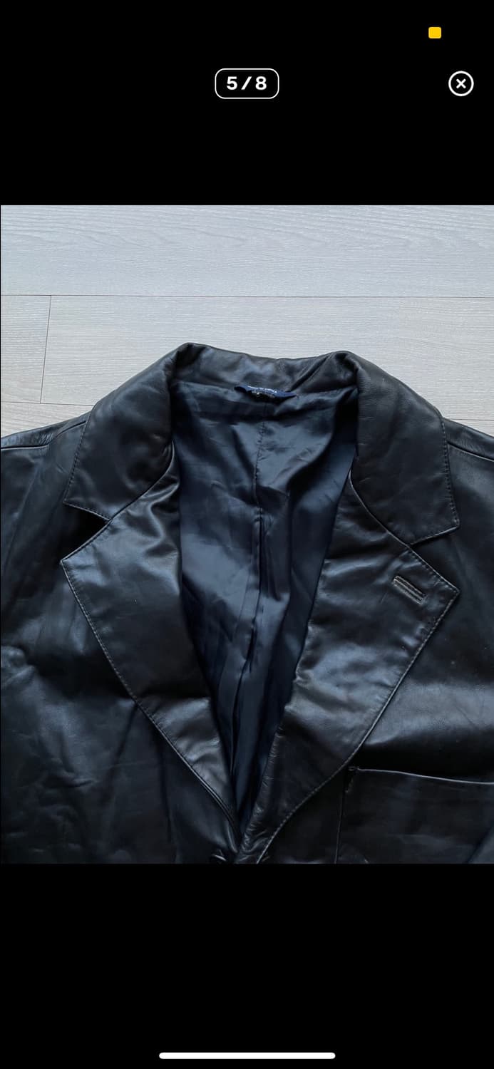 올드갭 레더 블레이저 라지 상품이미지6