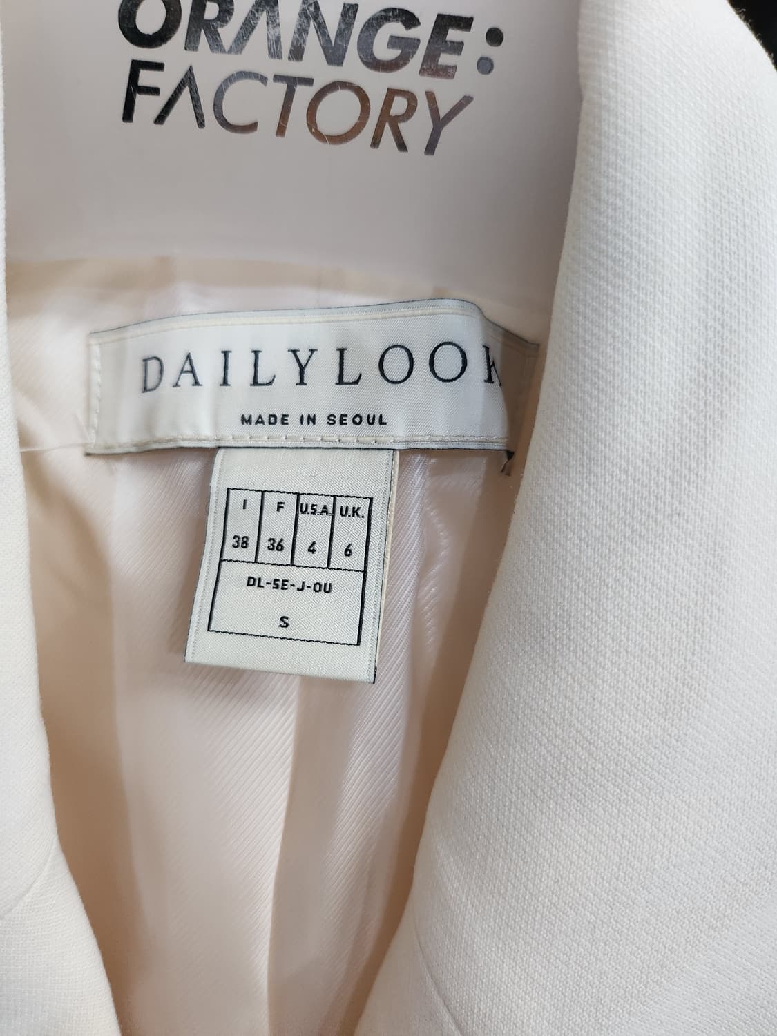 198) 데일리룩 더블 버튼 자켓 상품이미지6