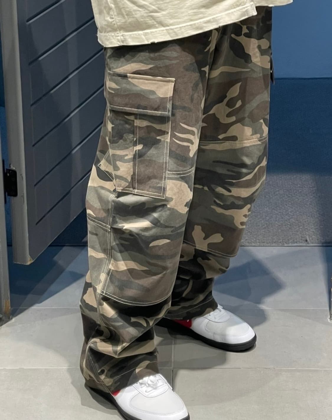 스튜디오 톰보이 카모플라주 카고 팬츠 상품이미지1