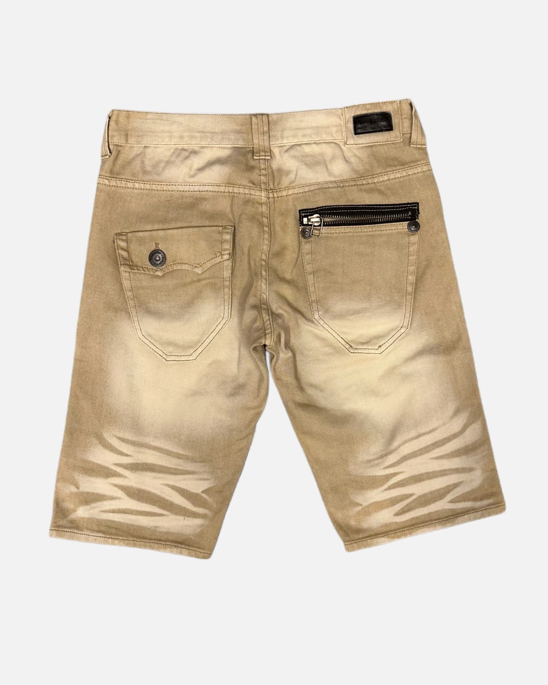 beige fade zipper detail shorts 상품이미지5